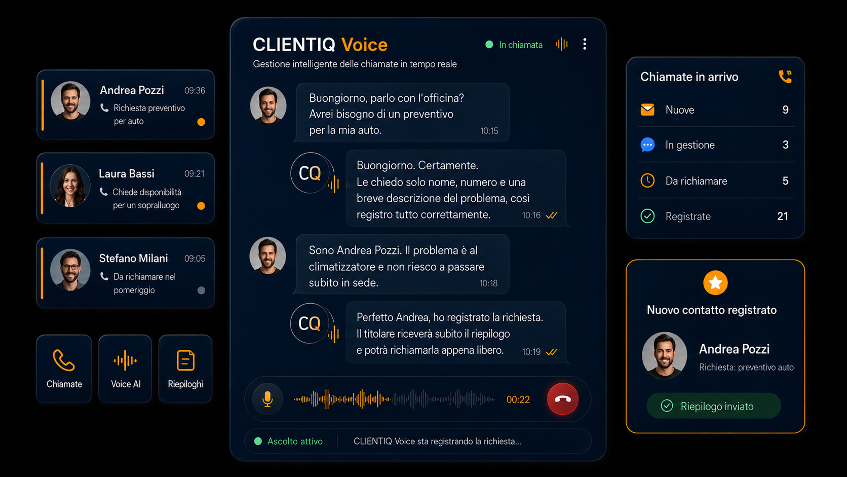 CLIENTIQ Voice