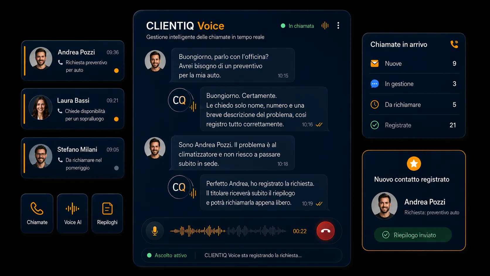 CLIENTIQ Voice